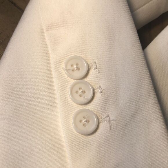 BP Crisp look 👀 Stretch spandex cotton jacket Pockets Bright White Xtra buttons - Picture 9 of 17